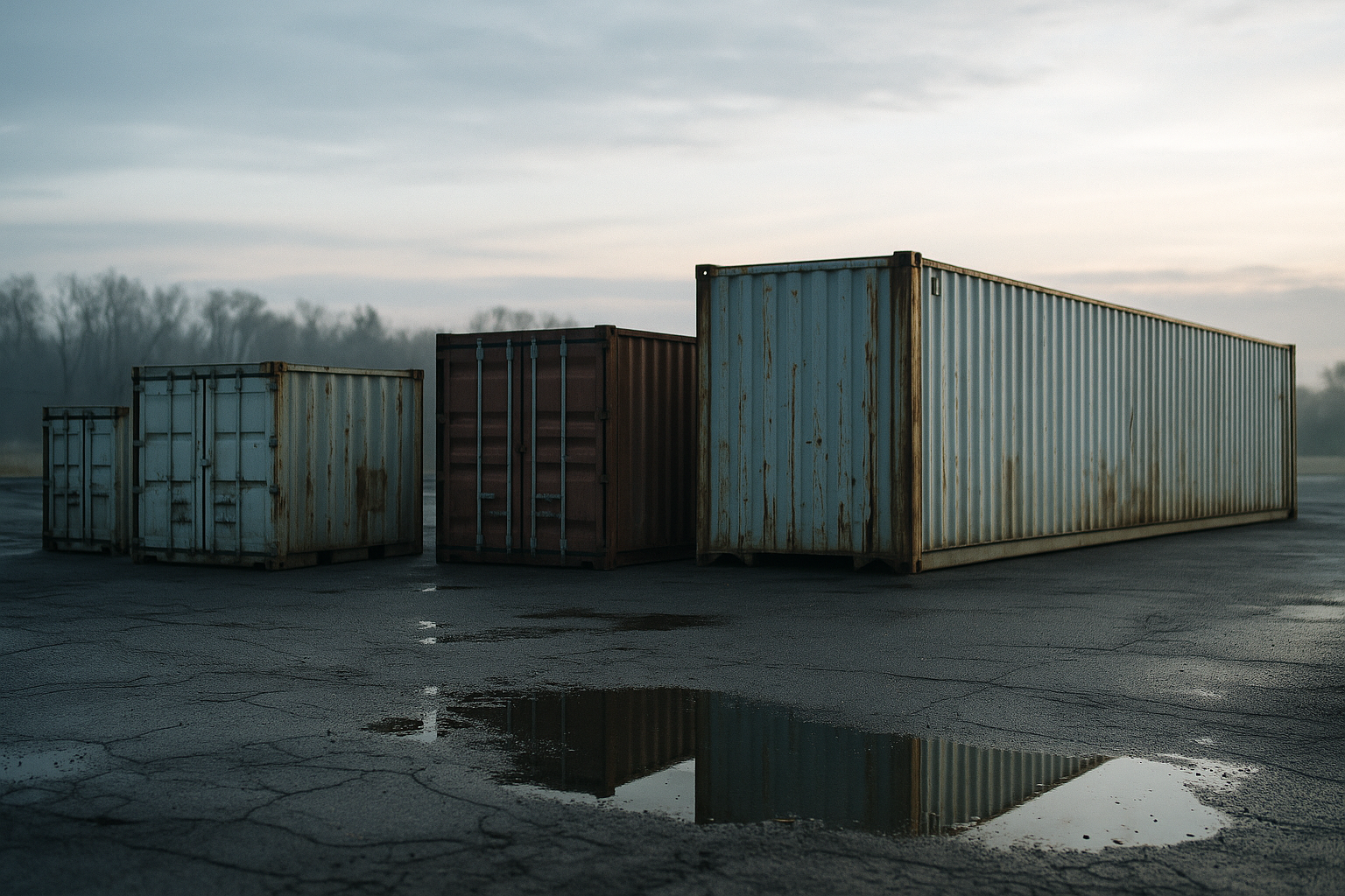 Explore Diverse Containers and Sizes for Affordable, Reliable Logistics